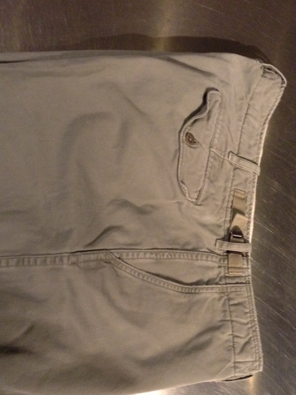 VTG Polo Ralph Lauren Military Style Pants Mens Size 38x33 Faded Olive Green